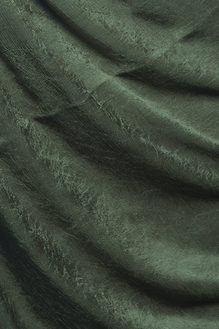Crepe Textured Chiffon - Jungle Green