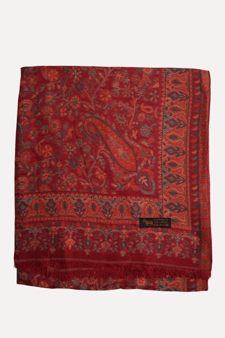 Printed Cashmere Shawl - Kashmira Aura