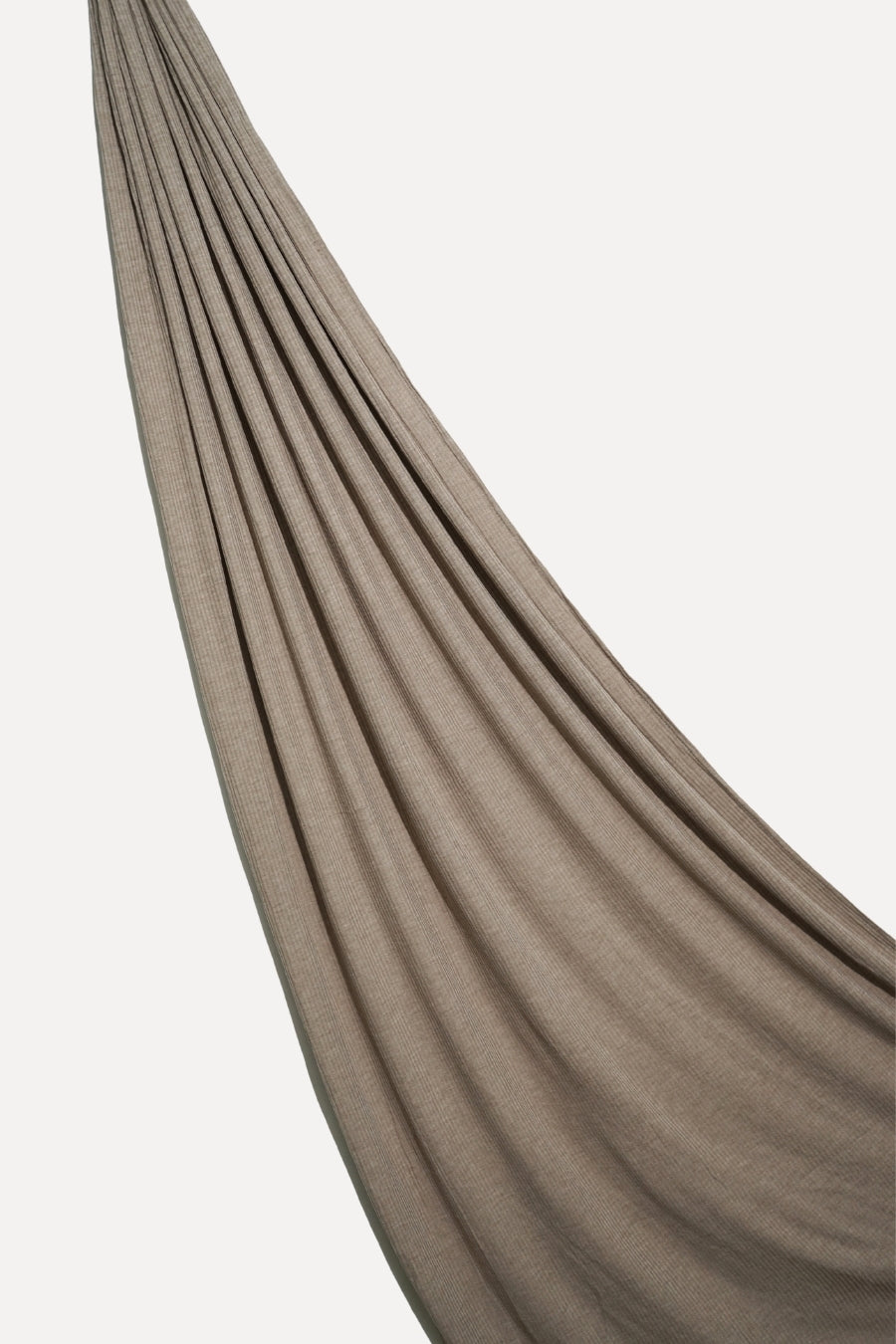 Textured Rib Jersey Hijab - Khaki