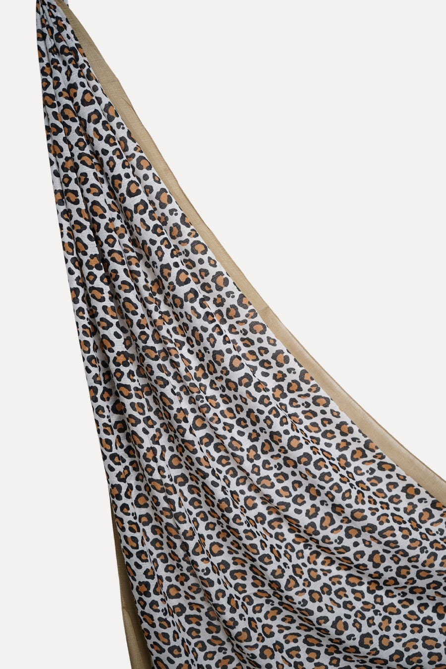 Printed Lawn Leopard - Khaki