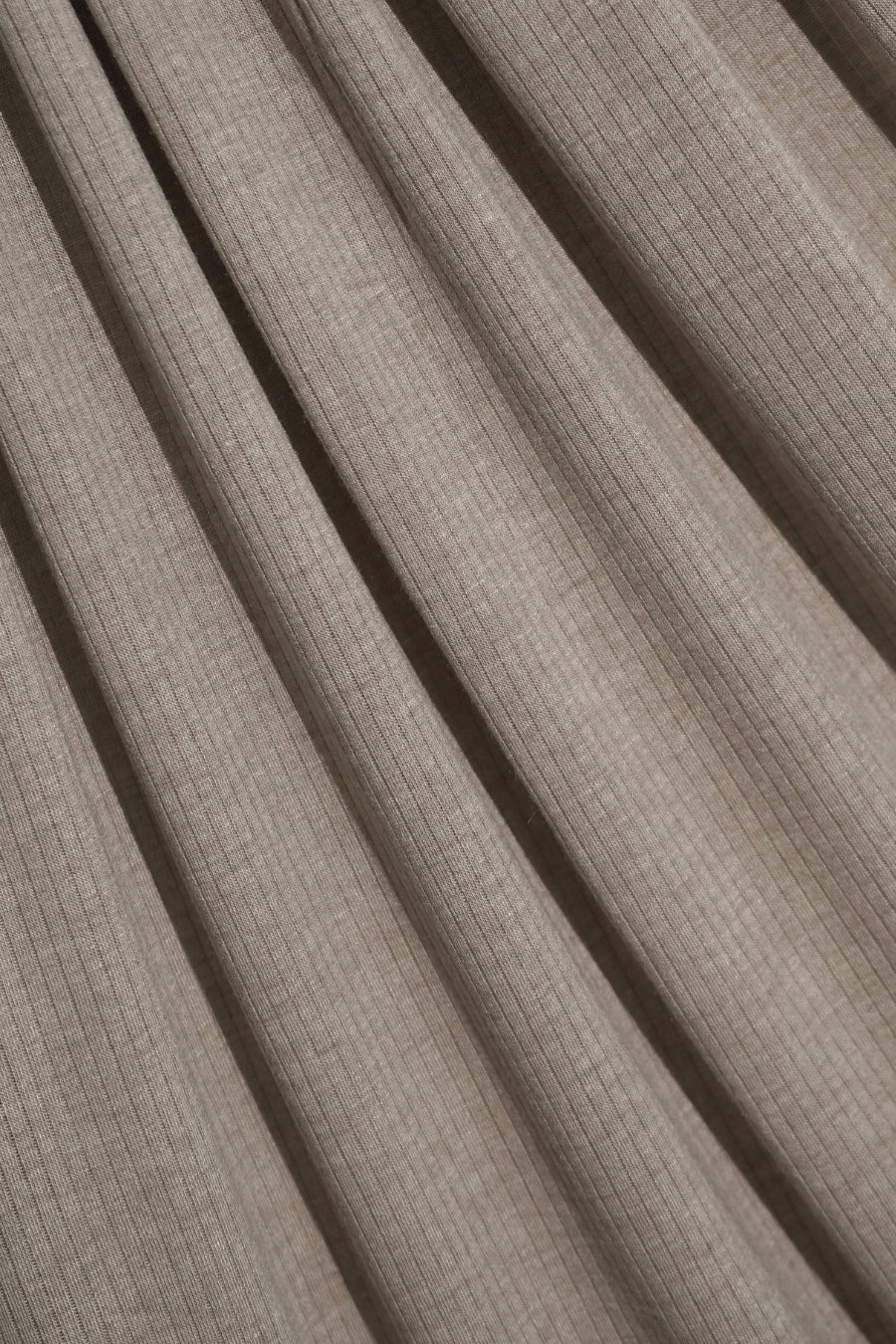 Ribbed Jersey Hijab - Khaki