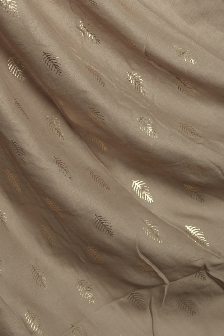 Willow Foil Lawn Hijab - Khaki