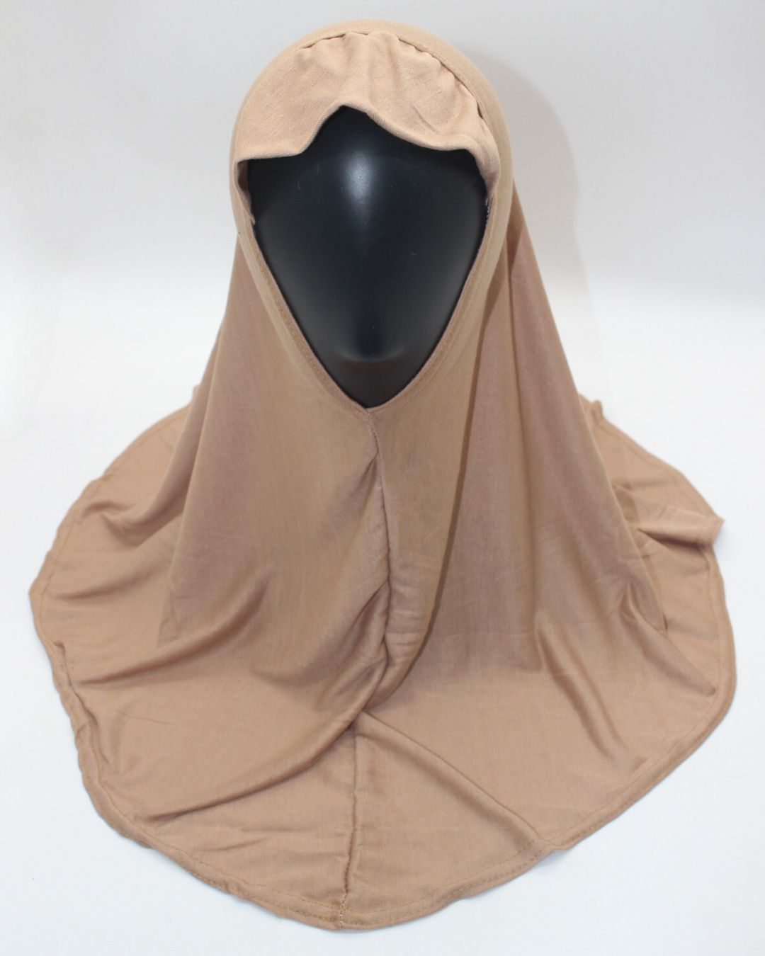 Kids Makhna Hijab - Khaki (Age 12-15)