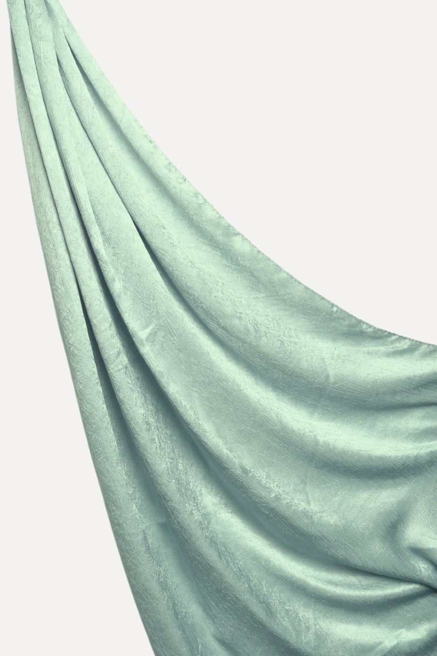 Crepe Textured Chiffon - Lake Green