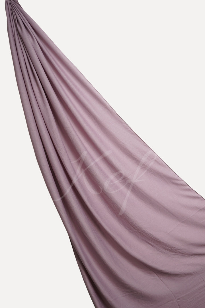 Crumpled Lawn Hijab - Lavender