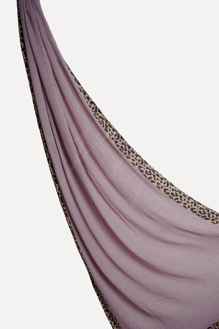 Pleated Crinkle Hijab - Lavender