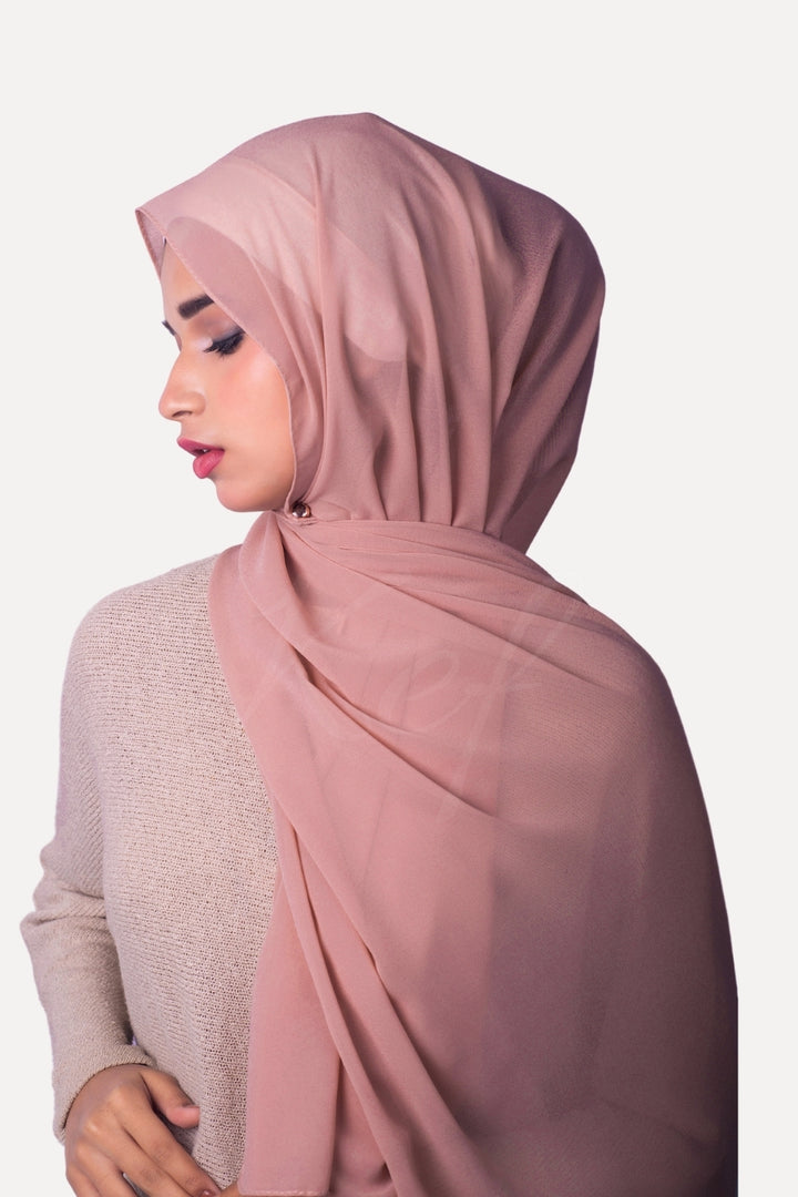 Georgette XL Hijab - Lavender