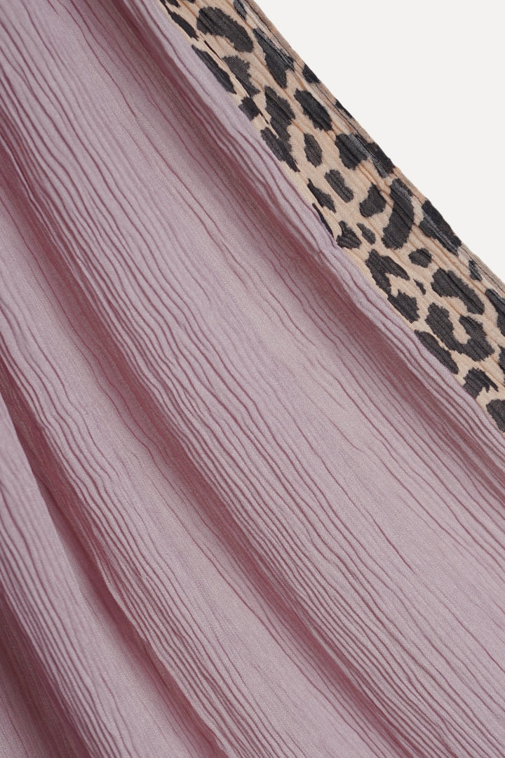 Pleated Crinkle Hijab - Lavender