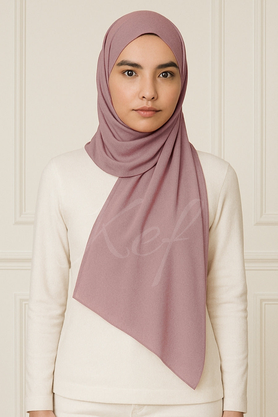 Georgette Hijab - Lavender