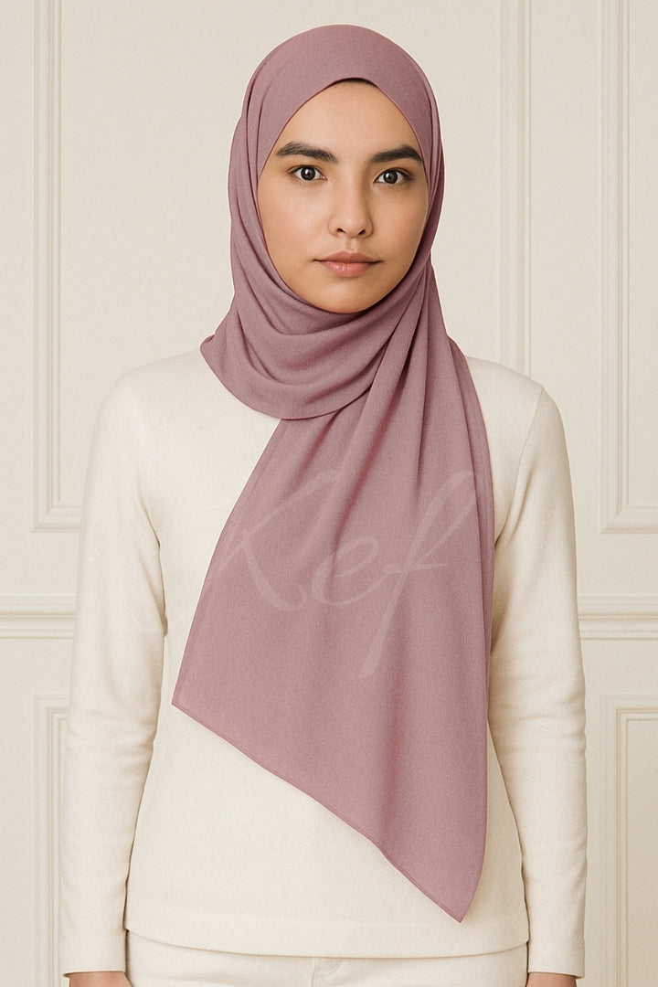 Georgette Hijab - Lavender