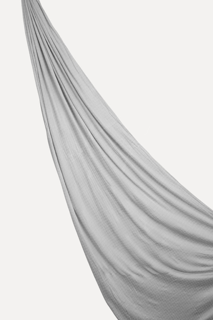 Checkered Jersey Hijab - Light Taupe