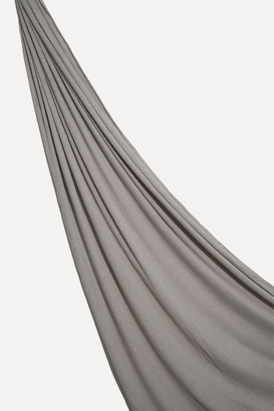 Textured Rib Jersey Hijab - Light Taupe