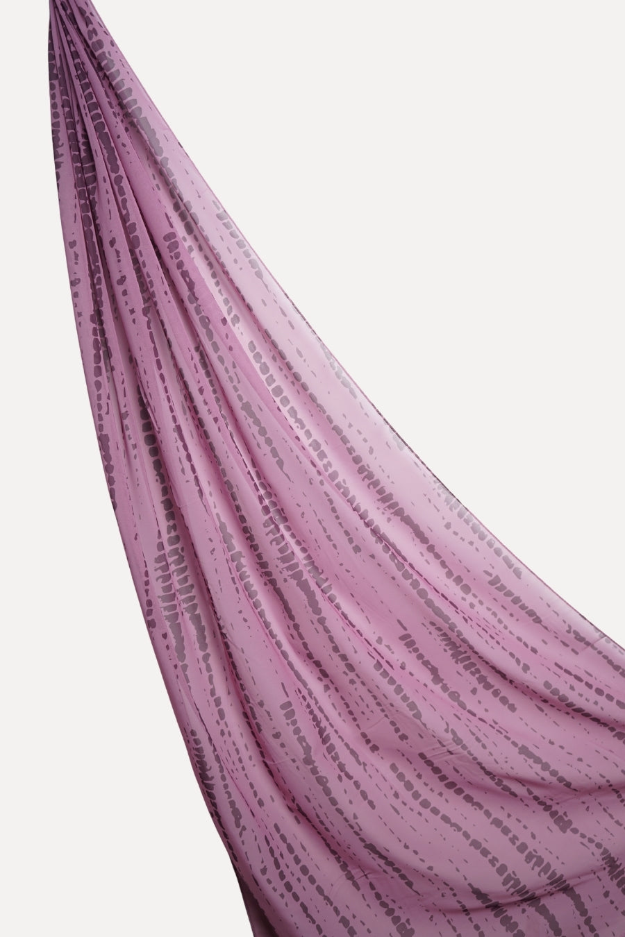 Tiedye Print Chiffon Hijab - Lilac