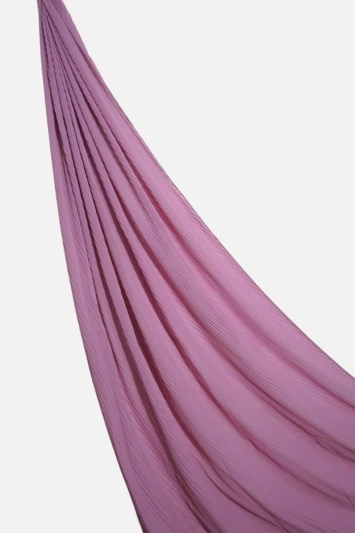 Crinkle Georgette Hijab - Lilac