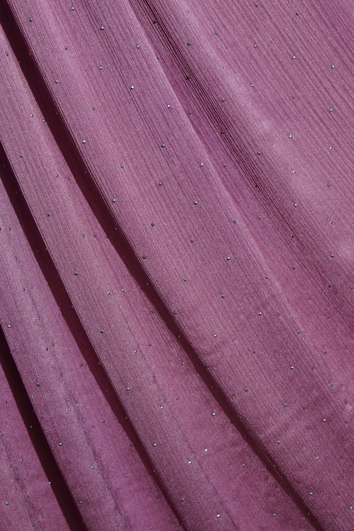 Dotted Matte Chiffon Hijab - Lilac