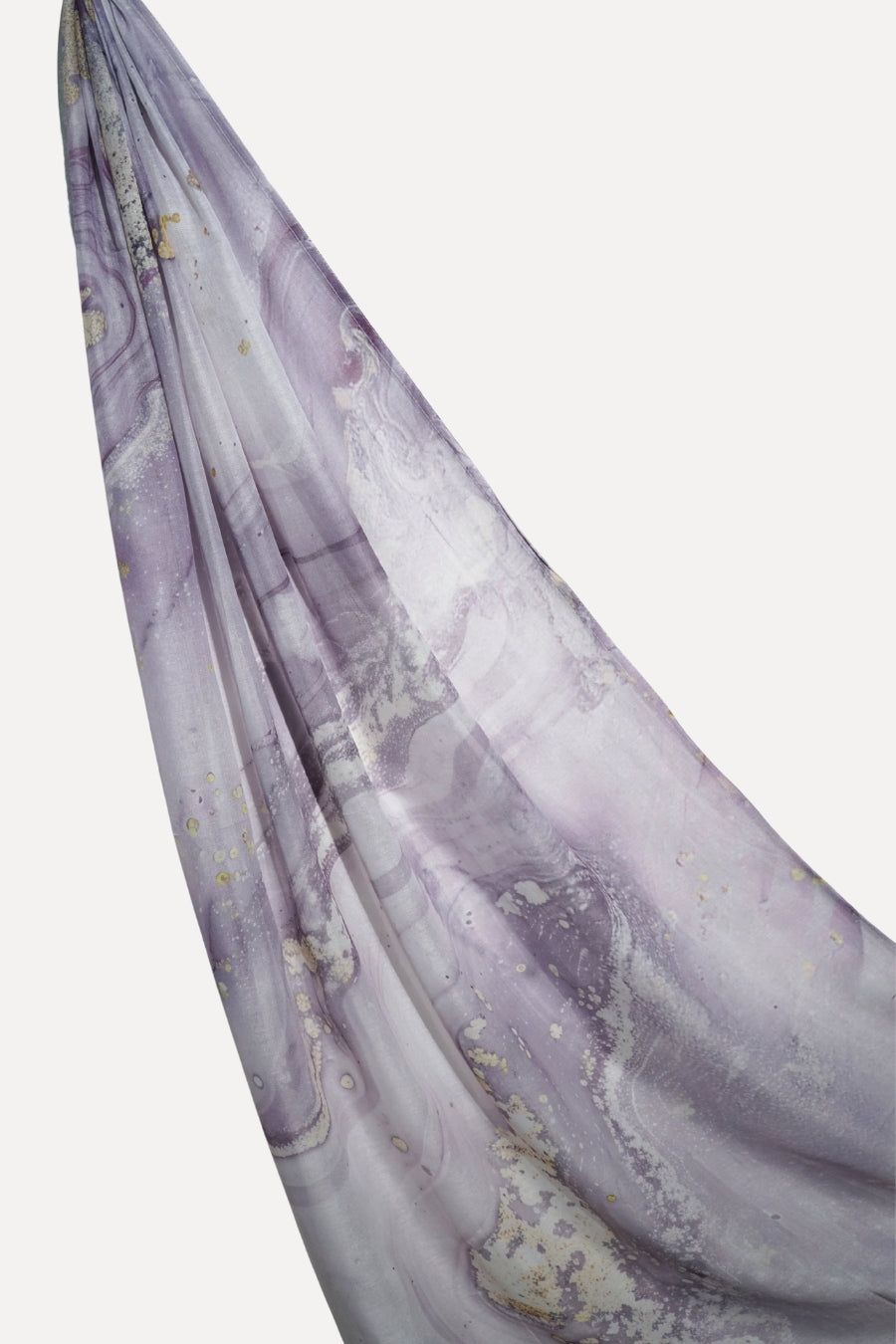 Printed Viscose Modal Hijab - Lilac Mist