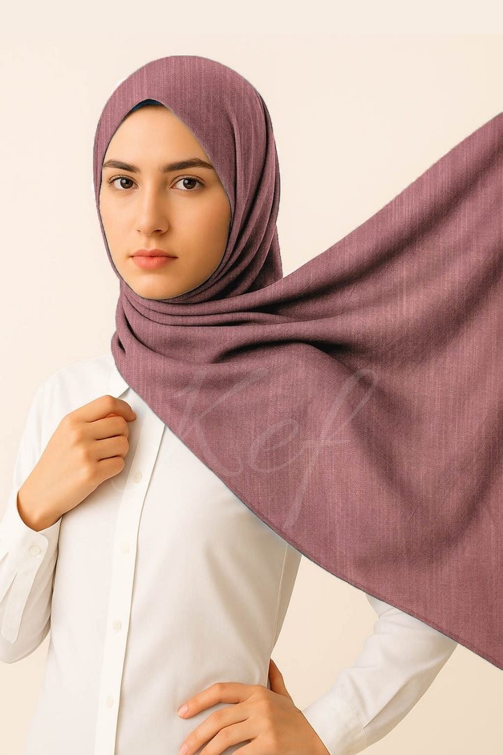 Turkish Lawn Hijab - Lilac
