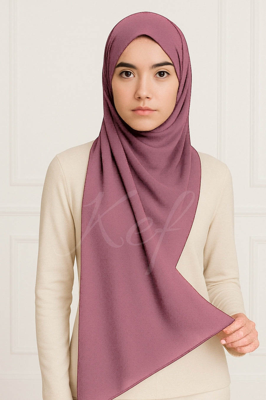Georgette Hijab - Lilac