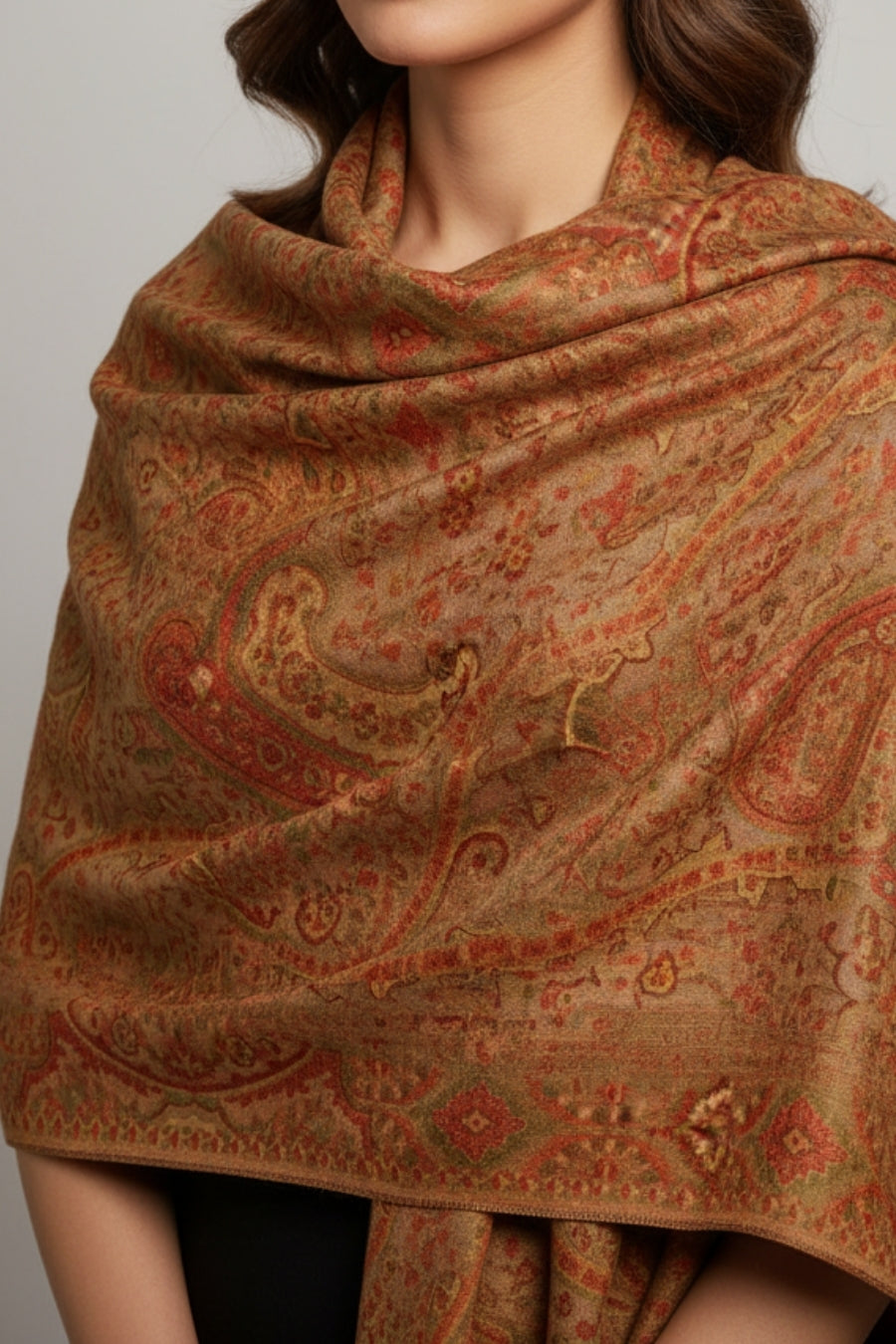 Printed Cashmere Nobel Hijab - Lumis