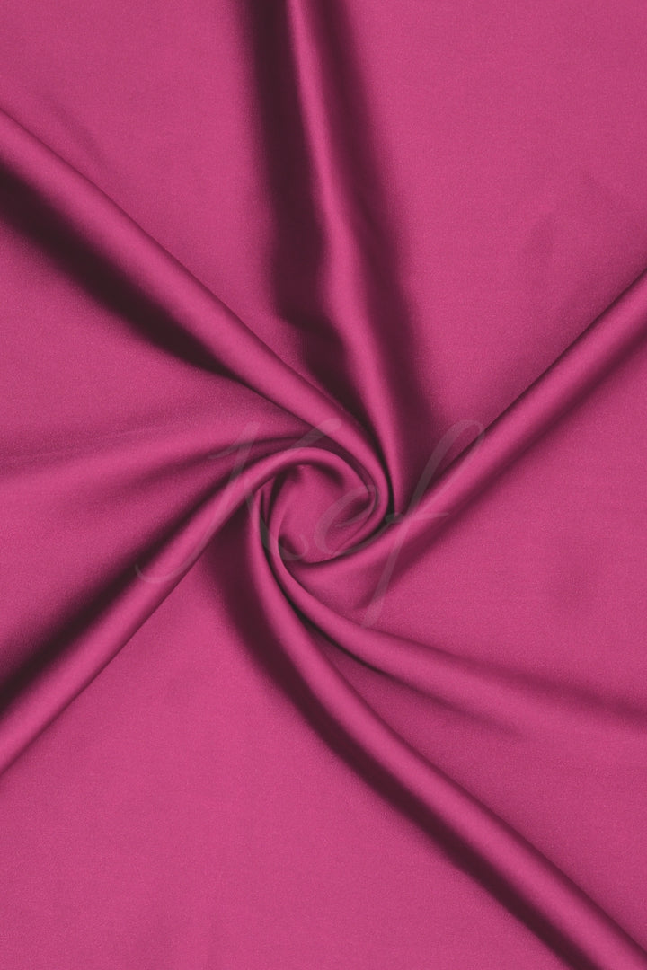 Plain Silk Hijab - Magenta