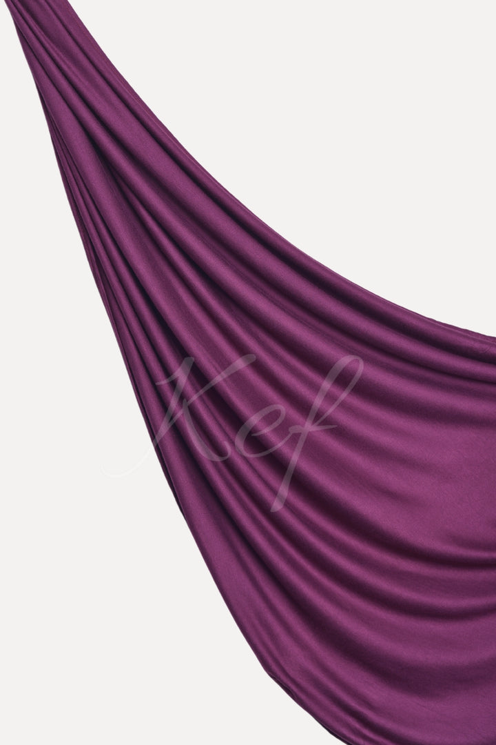 Plain Jersey Hijab - Magenta