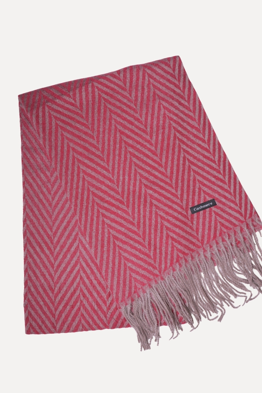 Patterned Cashmere - Magenta