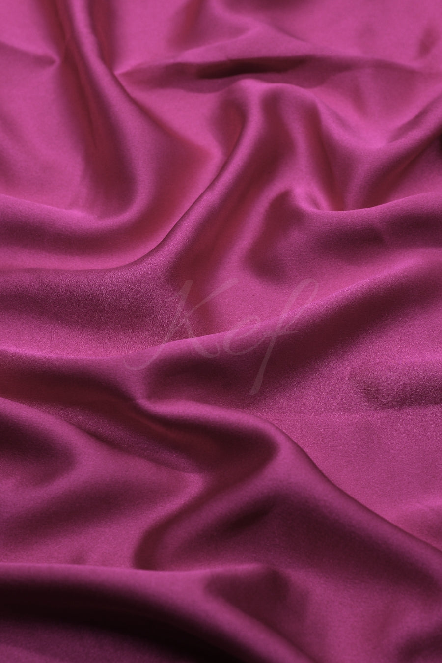 Plain Silk Hijab - Magenta