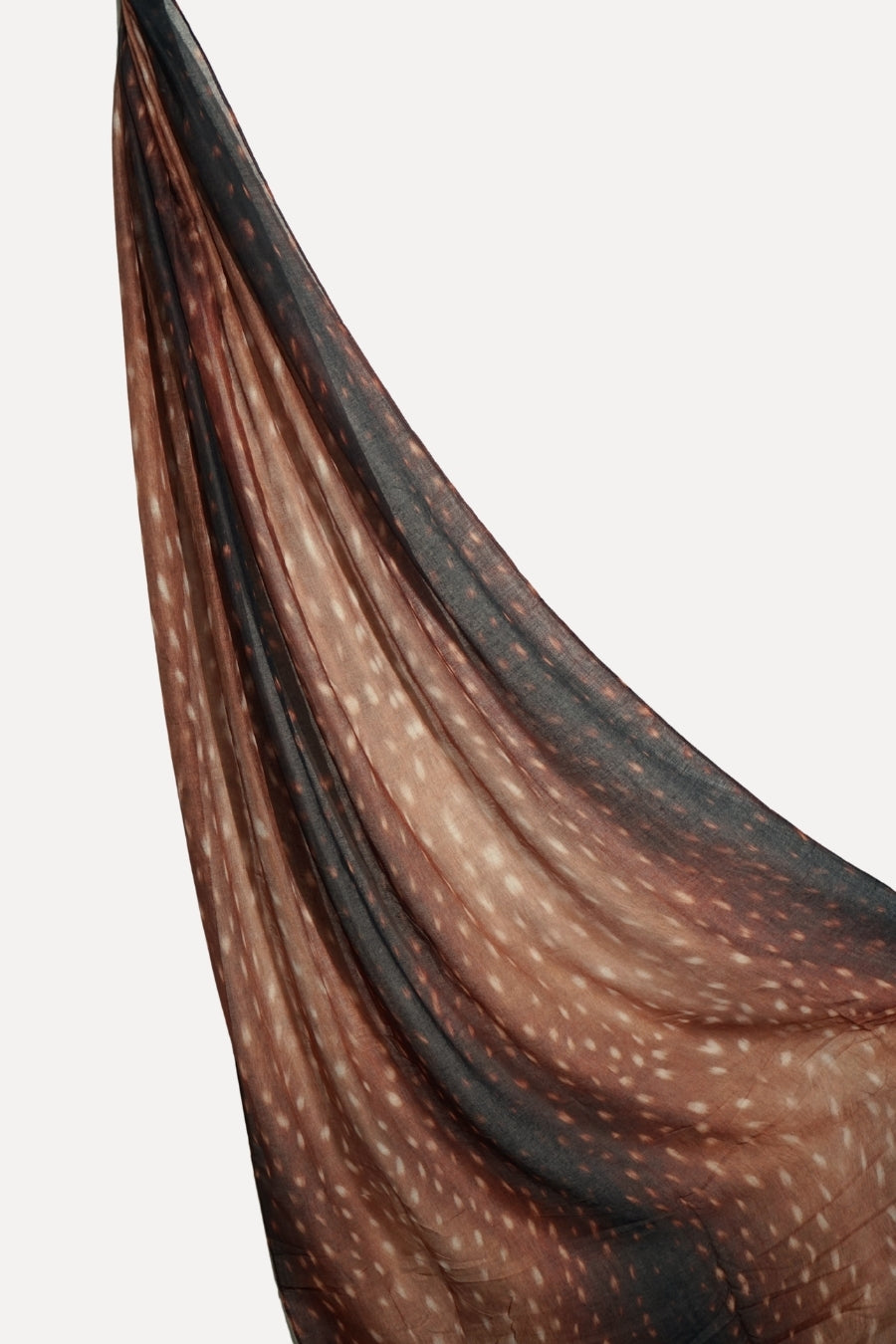Printed Viscose Modal Hijab - Maple Dusk
