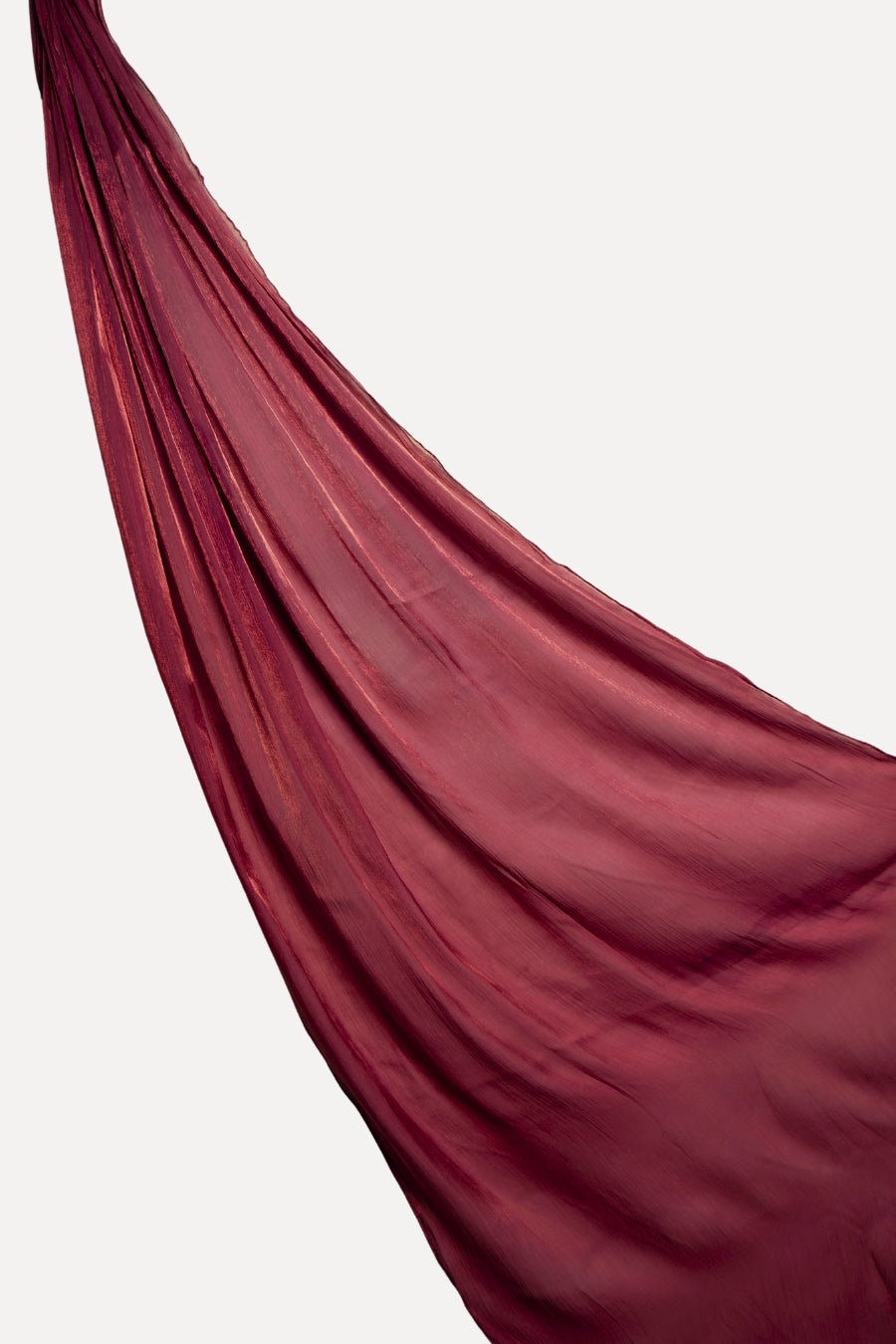 Luxe Chiffon Hijab - Maroon