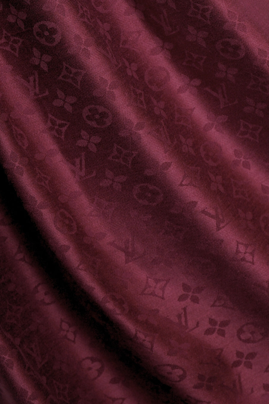 LV Cashmere Hijab -  Maroon