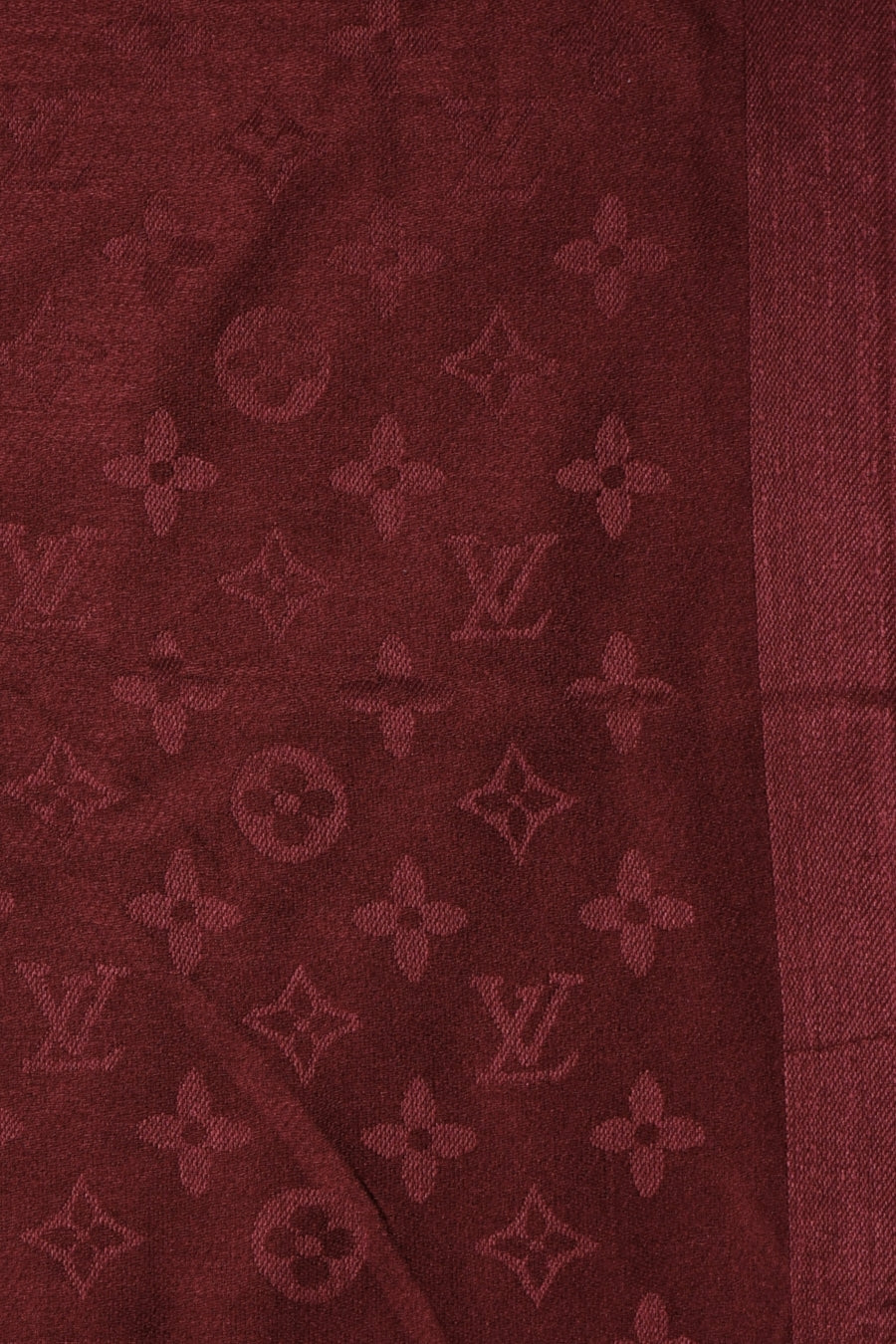 LV Cashmere Hijab -  Maroon