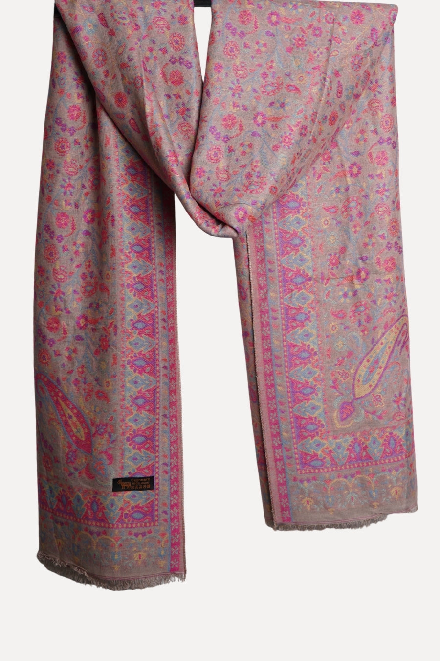 Printed Cashmere Shawl - Mehfil Looms