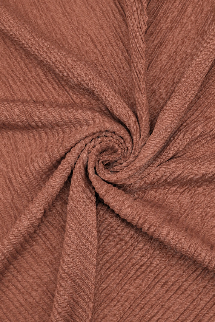 Crinkle Lawn Hijab - Melon