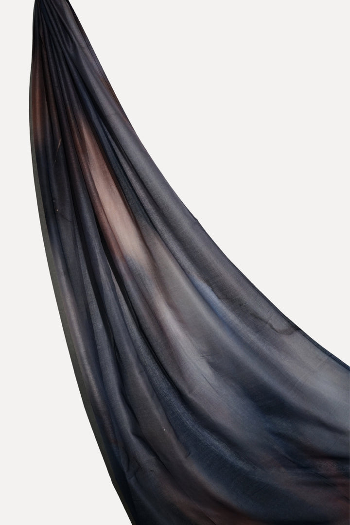 Printed Viscose Modal Hijab - Midnight Haze