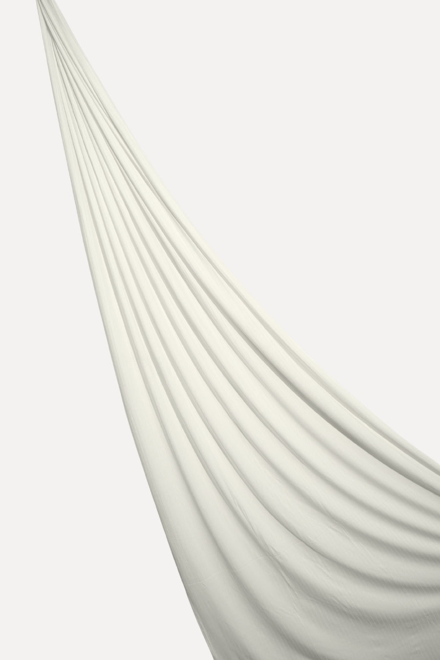 Linear Rib Jersey - Milky White