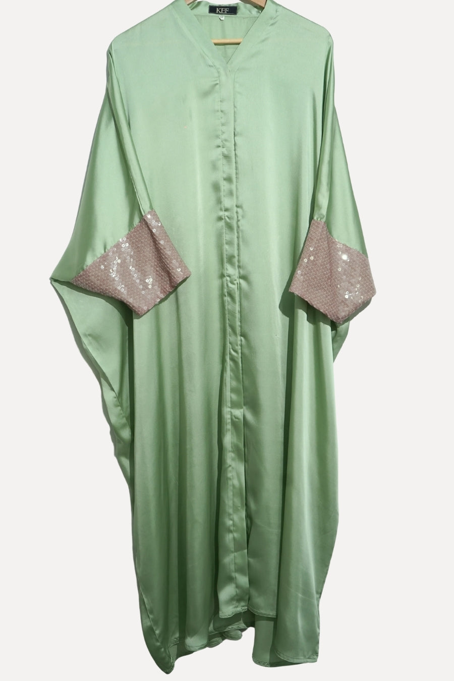 Mint Laced Royale Kaftan