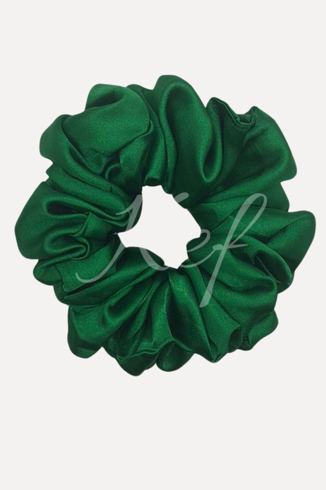 Silk Scrunchie - Mint Green