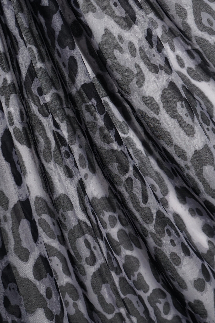 Safari Printed Lawn Hijab - Misty Slate