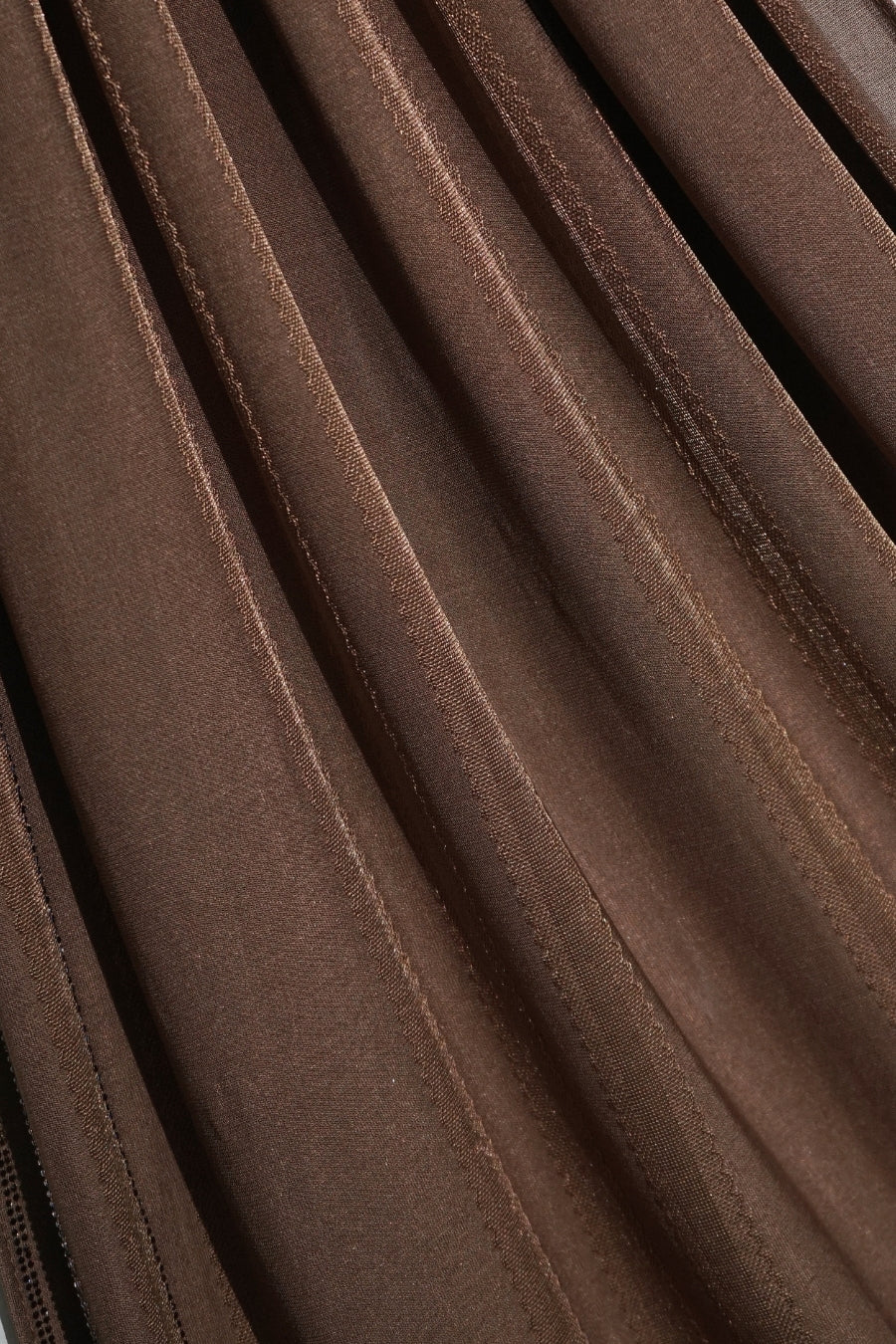 Stone Linear Jersey Hijab - Mocha