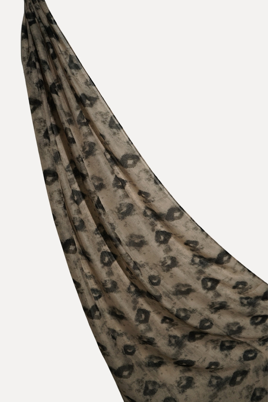Urban Noir Printed Lawn - Mocha Leopard