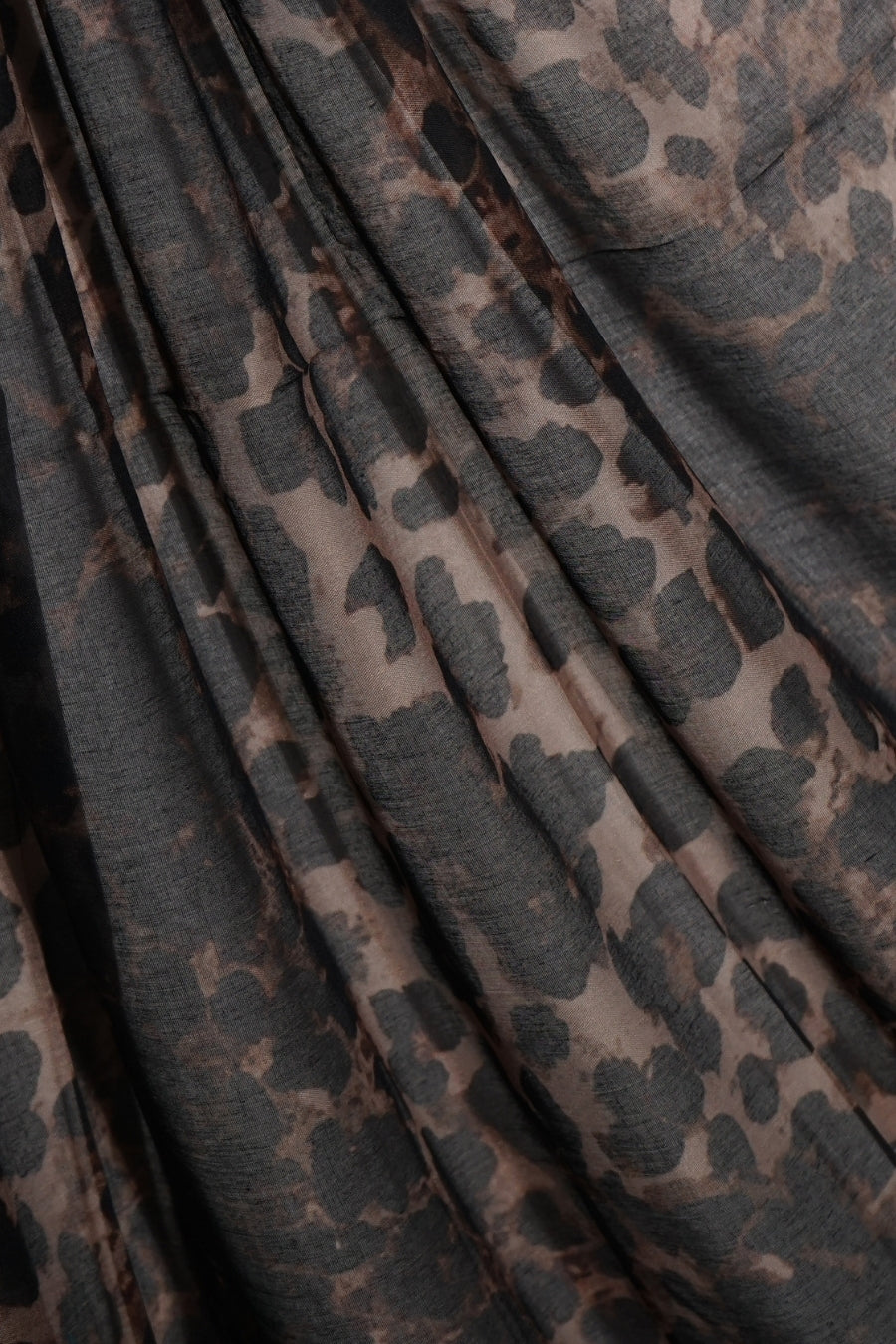 Safari Printed Lawn Hijab - Mocha Leopard