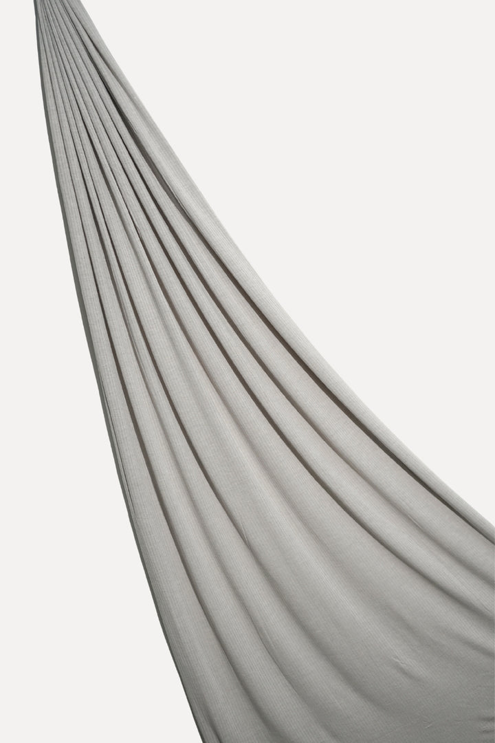 Ribbed Jersey Hijab - Moonstone
