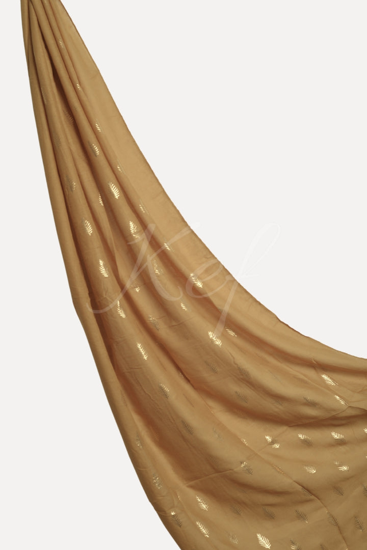 Willow Foil Lawn Hijab - Mustard