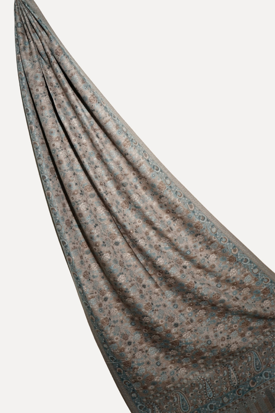 Printed Cashmere Legacy Hijab - Mushroom