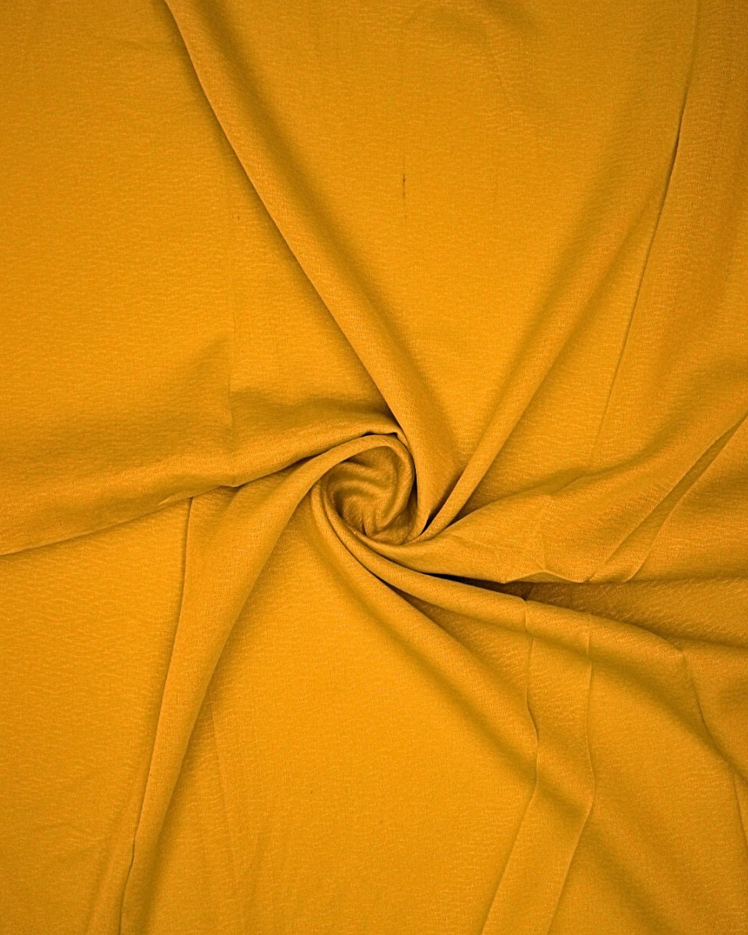 Textured Silk Hijab - Mustard