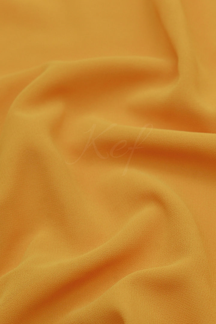 Georgette Hijab - Mustard
