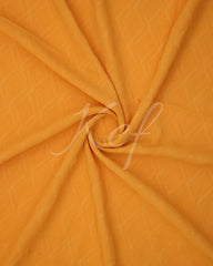 Pleated Georgette - Mustard