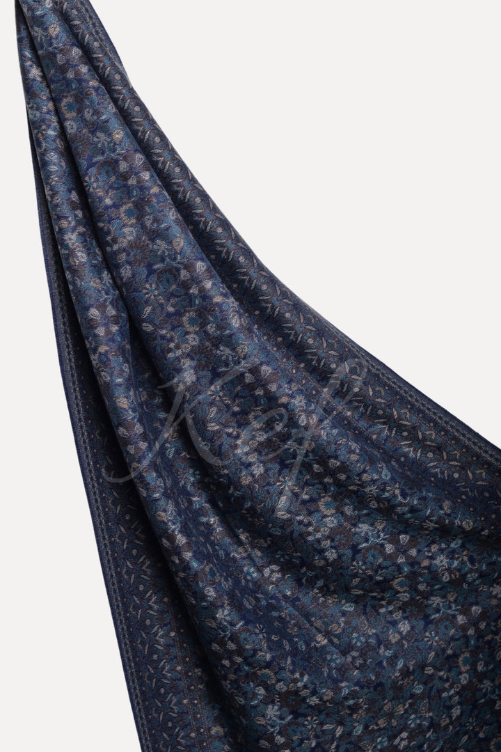 Printed Cashmere Hijab - Mystic Motifs