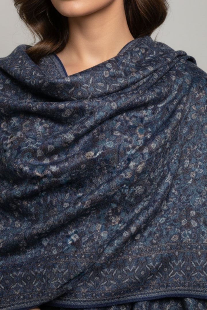Printed Cashmere Memoir Hijab - Mystic Motifs