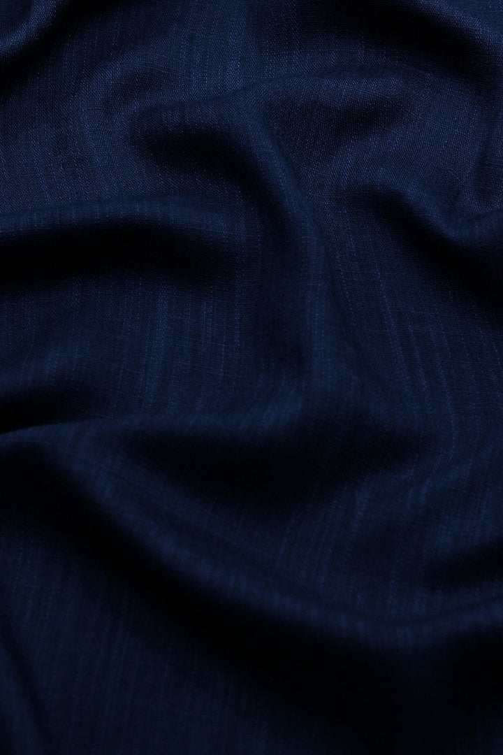 Turkish Lawn Hijab - Navy Blue